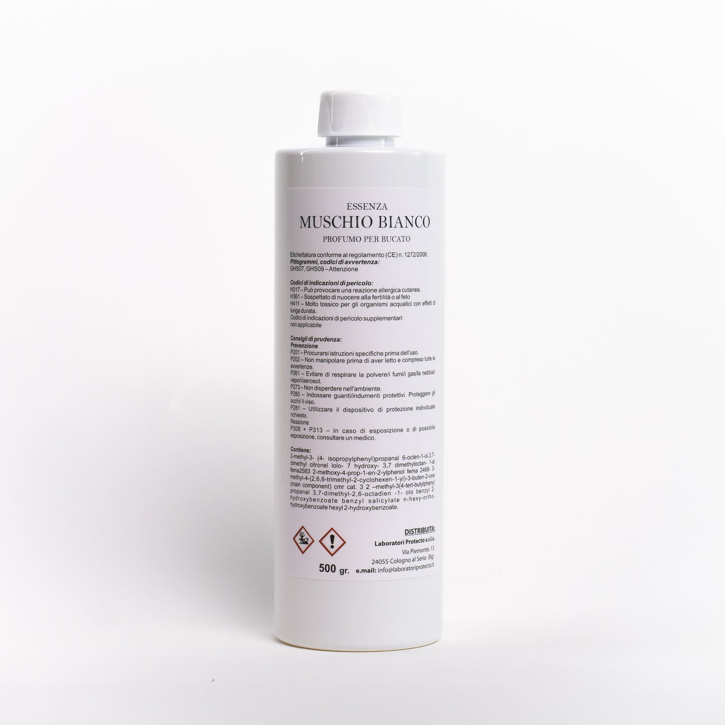 Profumo per bucato - Essenza Muschio Bianco